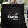Football New Zealand Quilt Aotearoa United Black Version - Aussie Hoodie