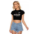 Custom Football New Zealand Raglan Cropped T Shirt Aotearoa United Black Version - Aussie Hoodie