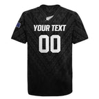 Custom Football New Zealand Rugby Jersey Aotearoa United Black Version - Aussie Hoodie