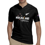 Custom Football New Zealand Rugby Jersey Aotearoa United Black Version - Aussie Hoodie