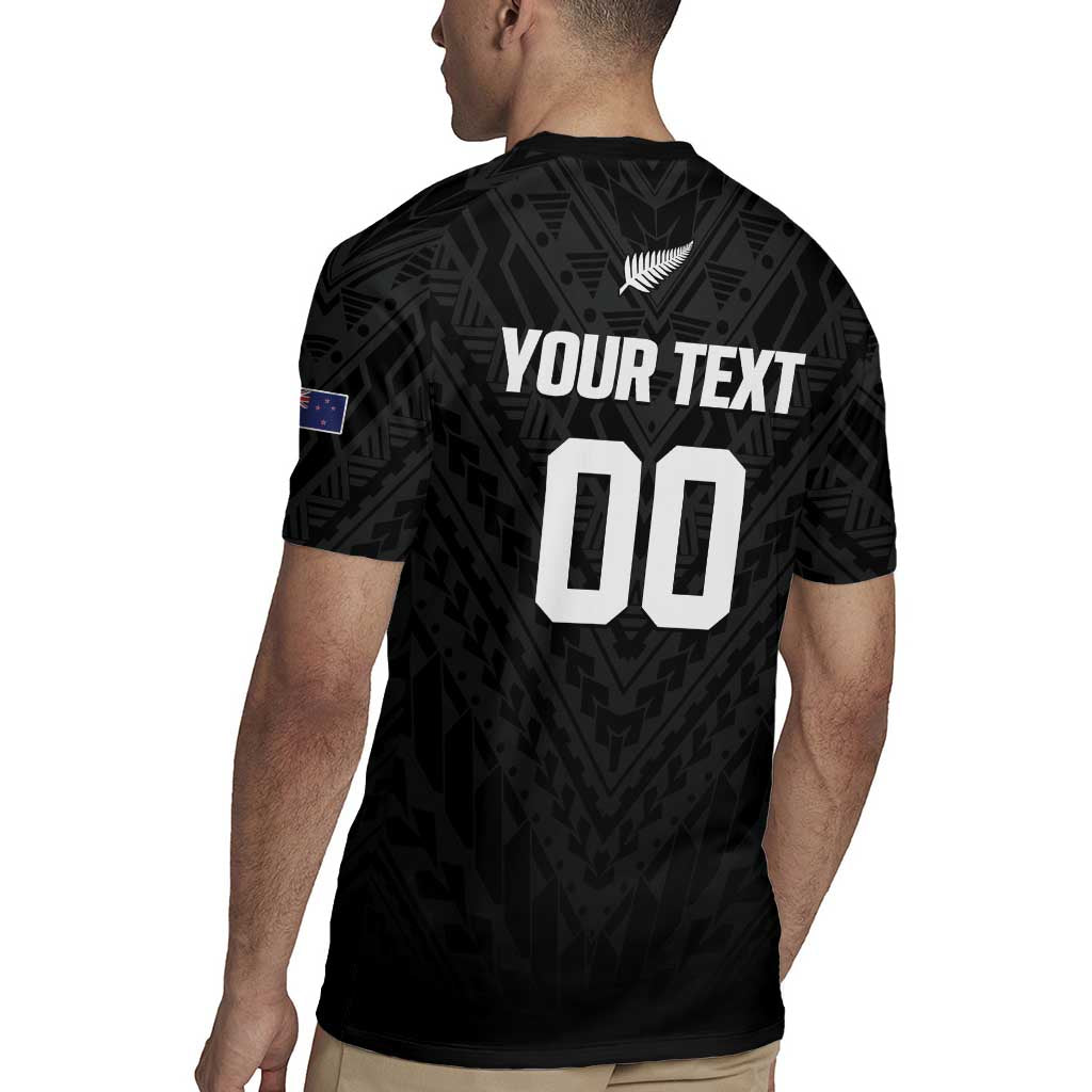 Custom Football New Zealand Rugby Jersey Aotearoa United Black Version - Aussie Hoodie
