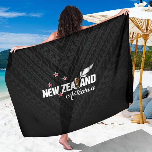 Football New Zealand Sarong Aotearoa United Black Version - Aussie Hoodie