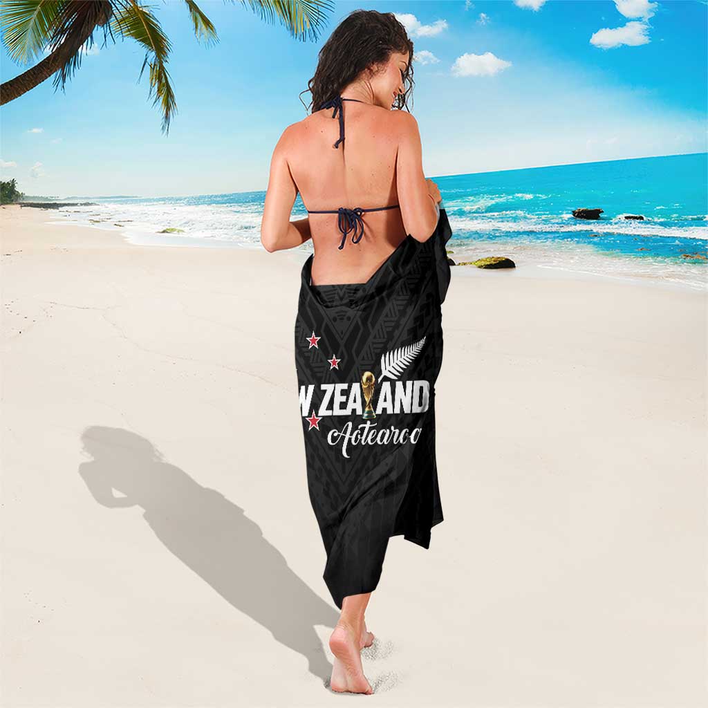 Football New Zealand Sarong Aotearoa United Black Version - Aussie Hoodie