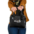 Football New Zealand Shoulder Handbag Aotearoa United Black Version - Aussie Hoodie