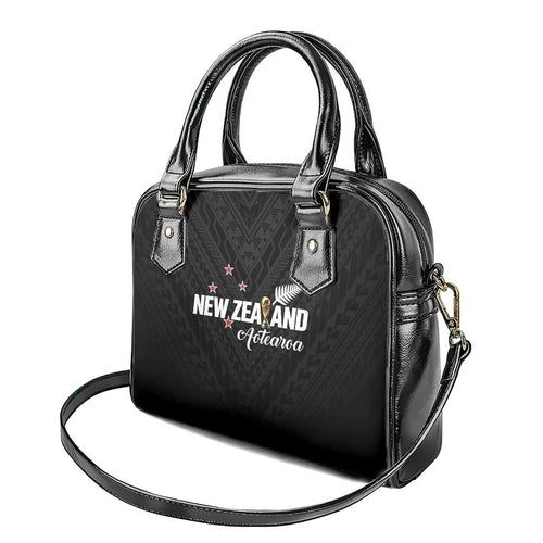 Football New Zealand Shoulder Handbag Aotearoa United Black Version - Aussie Hoodie