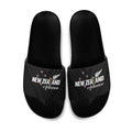 Football New Zealand Slide Sandals Aotearoa United Black Version - Aussie Hoodie