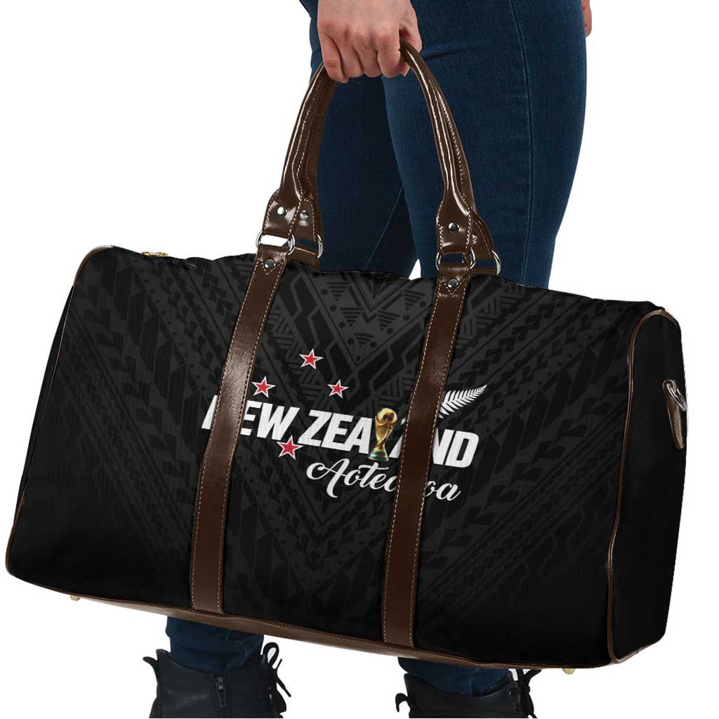 Football New Zealand Travel Bag Aotearoa United Black Version - Aussie Hoodie