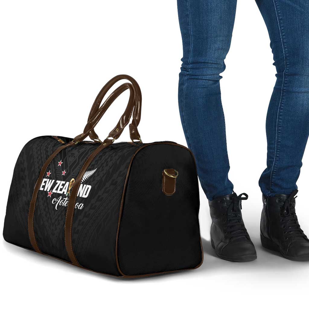 Football New Zealand Travel Bag Aotearoa United Black Version - Aussie Hoodie