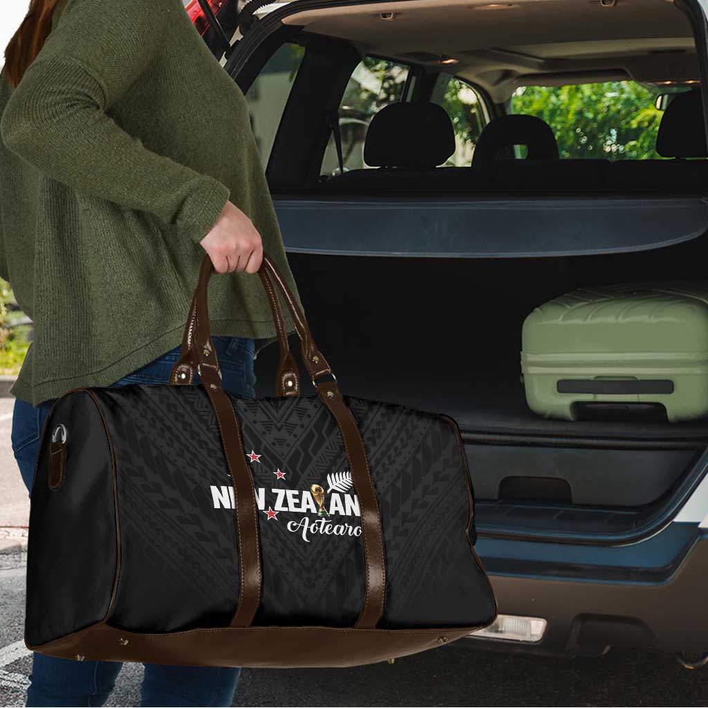 Football New Zealand Travel Bag Aotearoa United Black Version - Aussie Hoodie