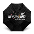 Football New Zealand Umbrella Aotearoa United Black Version - Aussie Hoodie