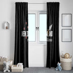 Football New Zealand Window Curtain Aotearoa United Black Version - Aussie Hoodie