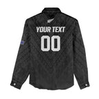 Custom Football New Zealand Women Casual Shirt Aotearoa United Black Version - Aussie Hoodie