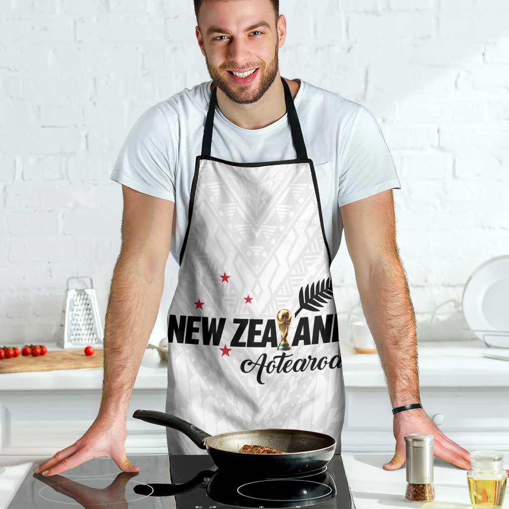 Football New Zealand Apron Aotearoa United White Version - Aussie Hoodie