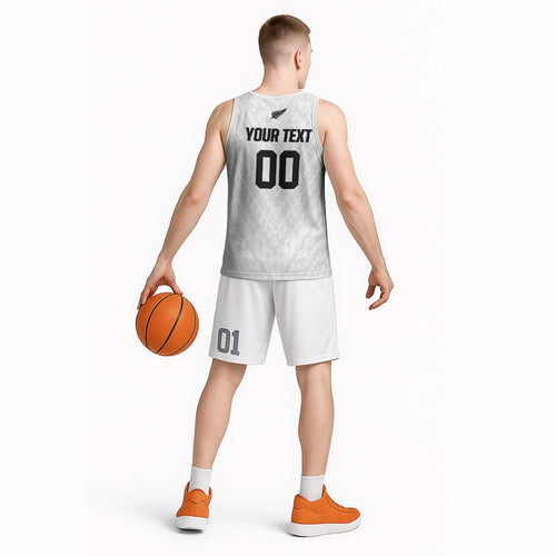 Custom Football New Zealand Basketball Jersey Aotearoa United White Version - Aussie Hoodie