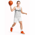 Custom Football New Zealand Basketball Jersey Aotearoa United White Version - Aussie Hoodie