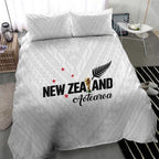 Football New Zealand Bedding Set Aotearoa United White Version - Aussie Hoodie