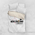 Football New Zealand Bedding Set Aotearoa United White Version - Aussie Hoodie