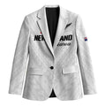 Custom Football New Zealand Blazer Aotearoa United White Version - Aussie Hoodie