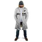 Custom Football New Zealand Cloak Aotearoa United White Version - Aussie Hoodie
