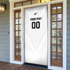 Custom Football New Zealand Door Cover Aotearoa United White Version - Aussie Hoodie