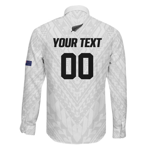 Custom Football New Zealand Family Matching Short Sleeve Bodycon Dress and Hawaiian Shirt Aotearoa United White Version - Aussie Hoodie