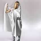 Football New Zealand Hooded Blanket Aotearoa United White Version - Aussie Hoodie