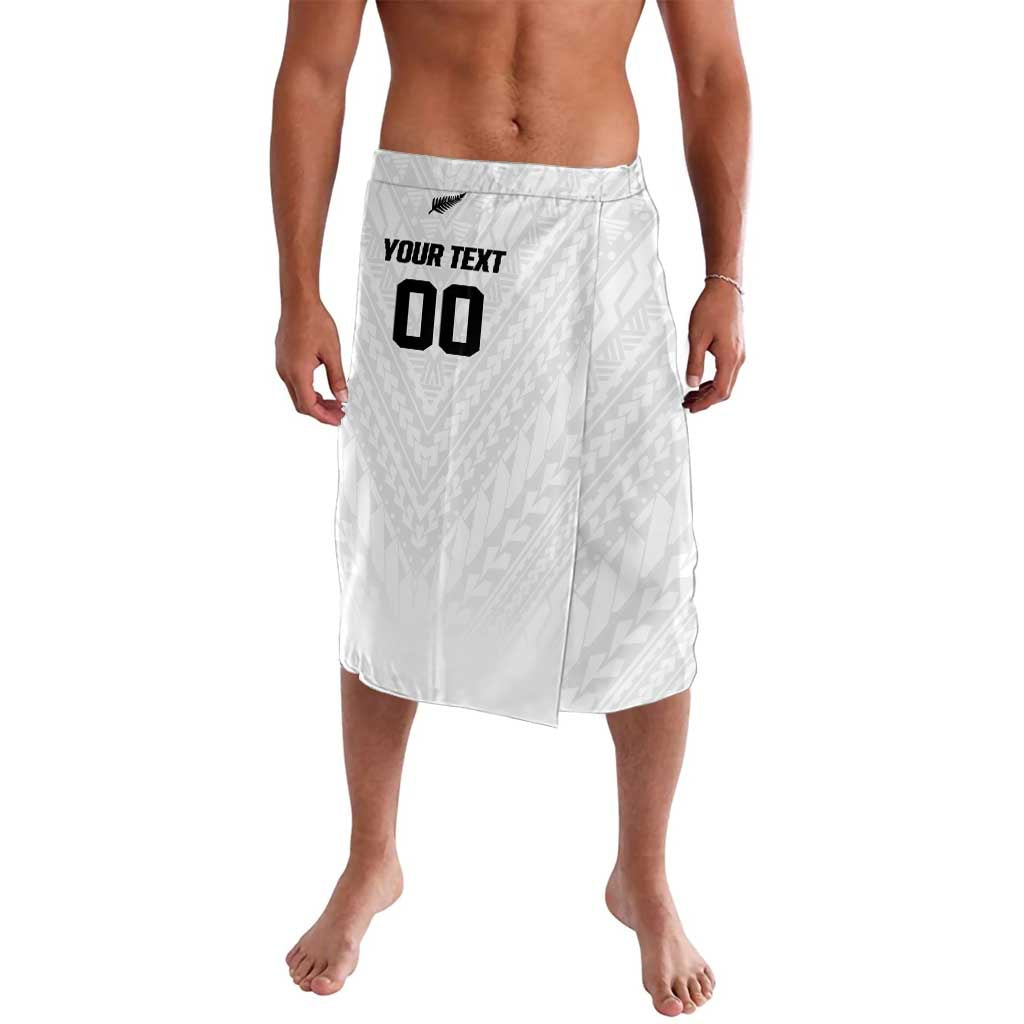 Custom Football New Zealand Lavalava Aotearoa United White Version - Aussie Hoodie