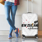 Football New Zealand Luggage Cover Aotearoa United White Version - Aussie Hoodie