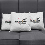 Football New Zealand Pillow Cover Aotearoa United White Version - Aussie Hoodie
