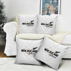 Football New Zealand Pillow Cover Aotearoa United White Version - Aussie Hoodie