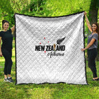 Football New Zealand Quilt Aotearoa United White Version - Aussie Hoodie