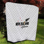 Football New Zealand Quilt Aotearoa United White Version - Aussie Hoodie