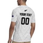 Custom Football New Zealand Rugby Jersey Aotearoa United White Version - Aussie Hoodie