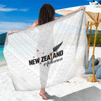 Football New Zealand Sarong Aotearoa United White Version - Aussie Hoodie