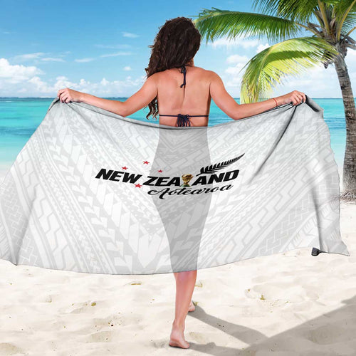 Football New Zealand Sarong Aotearoa United White Version - Aussie Hoodie