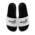 Football New Zealand Slide Sandals Aotearoa United White Version - Aussie Hoodie