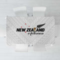Football New Zealand Tablecloth Aotearoa United White Version - Aussie Hoodie