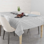 Football New Zealand Tablecloth Aotearoa United White Version - Aussie Hoodie