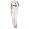 Custom Football New Zealand Tank Maxi Dress Aotearoa United White Version - Aussie Hoodie