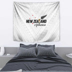 Football New Zealand Tapestry Aotearoa United White Version - Aussie Hoodie