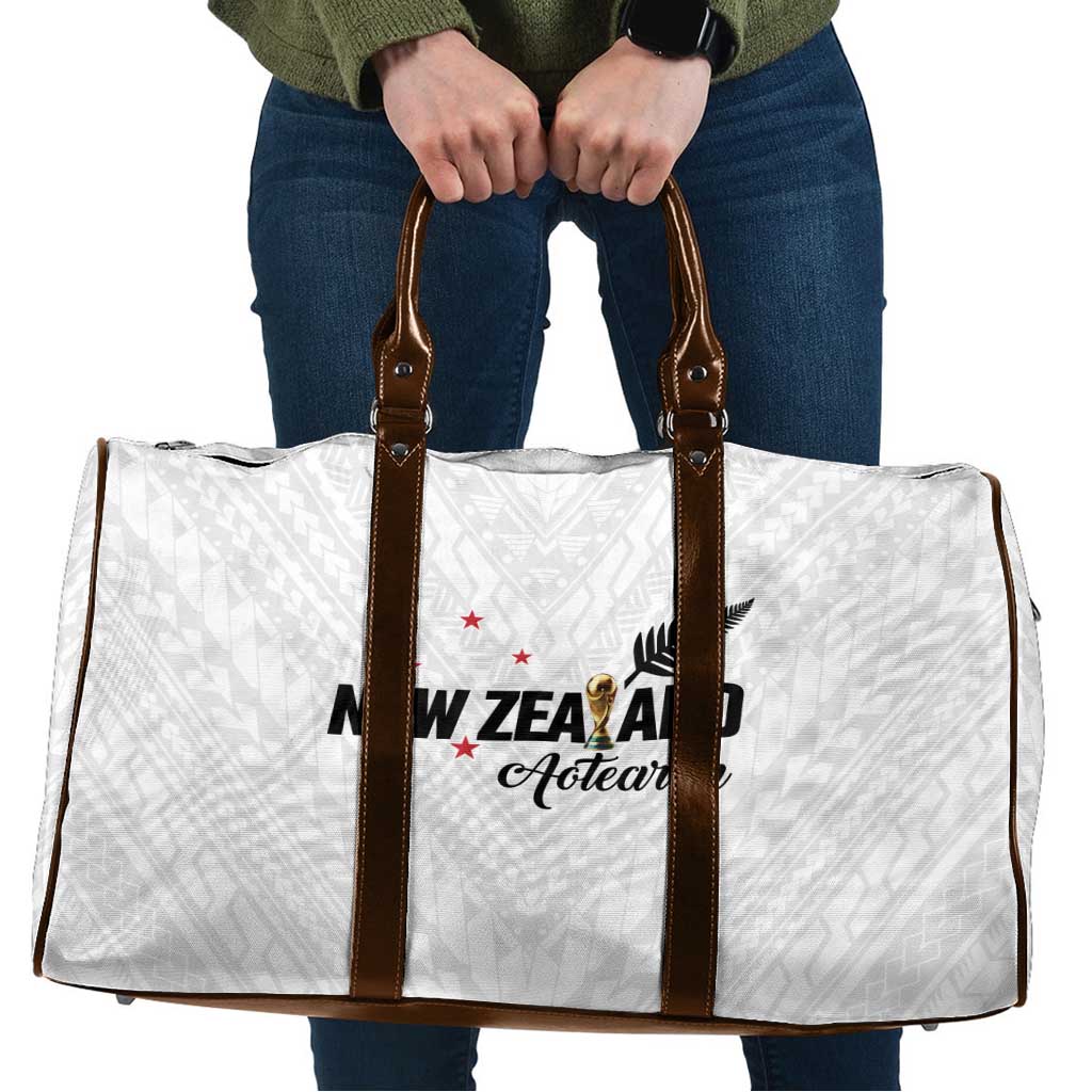 Football New Zealand Travel Bag Aotearoa United White Version - Aussie Hoodie