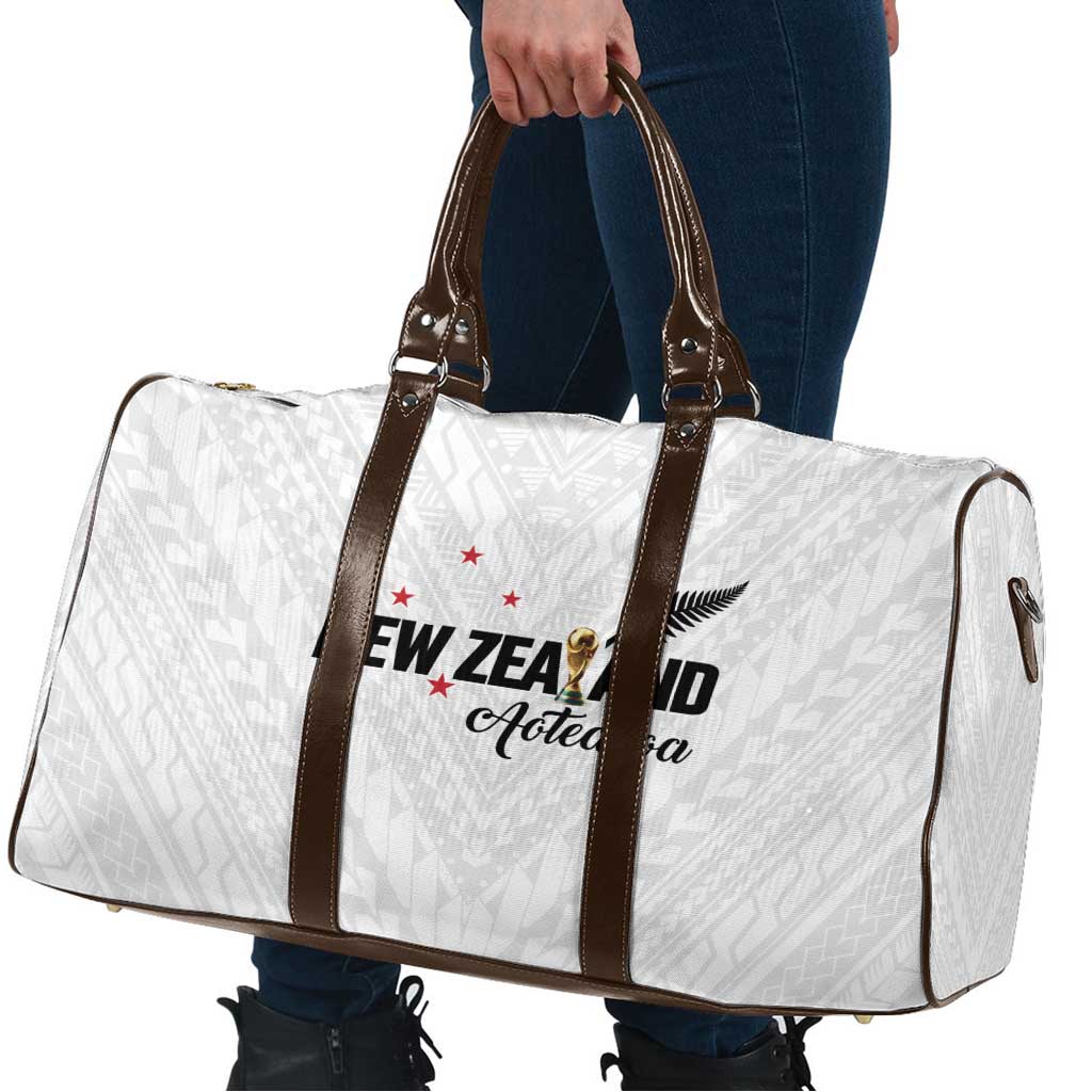Football New Zealand Travel Bag Aotearoa United White Version - Aussie Hoodie