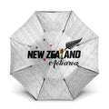 Football New Zealand Umbrella Aotearoa United White Version - Aussie Hoodie