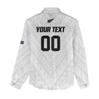 Custom Football New Zealand Women Casual Shirt Aotearoa United White Version - Aussie Hoodie