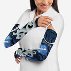 Personalized Maori Matariki Manaia Arm Sleeves Maori Kowhaiwhai Pattern Galaxy