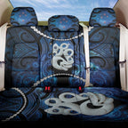 Maori Matariki Manaia Back Car Seat Cover Maori Kowhaiwhai Pattern Galaxy