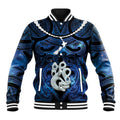 Personalized Maori Matariki Manaia Baseball Jacket Maori Kowhaiwhai Pattern Galaxy