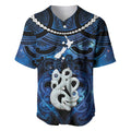 Personalized Maori Matariki Manaia Baseball Jersey Maori Kowhaiwhai Pattern Galaxy