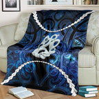 Maori Matariki Manaia Blanket Maori Kowhaiwhai Pattern Galaxy