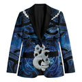 Personalized Maori Matariki Manaia Blazer Maori Kowhaiwhai Pattern Galaxy